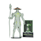 Produktbild Mortal Kombat Actionfigur Glow in the Dark Edition Raiden (Gold Label) 18 cm