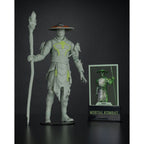 Produktbild Mortal Kombat Actionfigur Glow in the Dark Edition Raiden (Gold Label) 18 cm