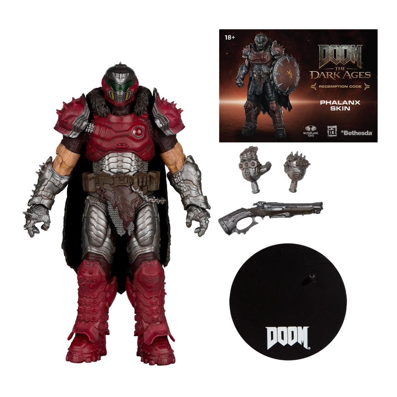 Produktbild Doom: The Dark Ages Actionfigur Doom Slayer (Phalanx Skin) 18 cm
