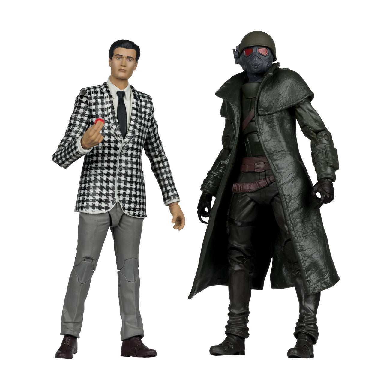Product image Fallout: New Vegas Statues 2-Pack Riot Ranger Armor & Benny Survivor 18 cm