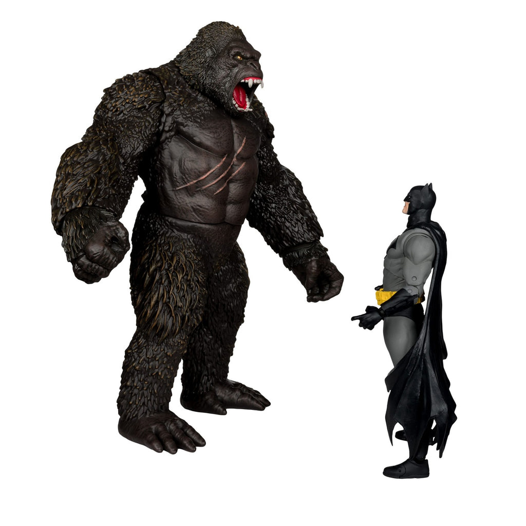 Produktbild DC Justice League Monsterverse DC Multiverse Actionfiguren 2er-Pack Batman & Kong 29 cm