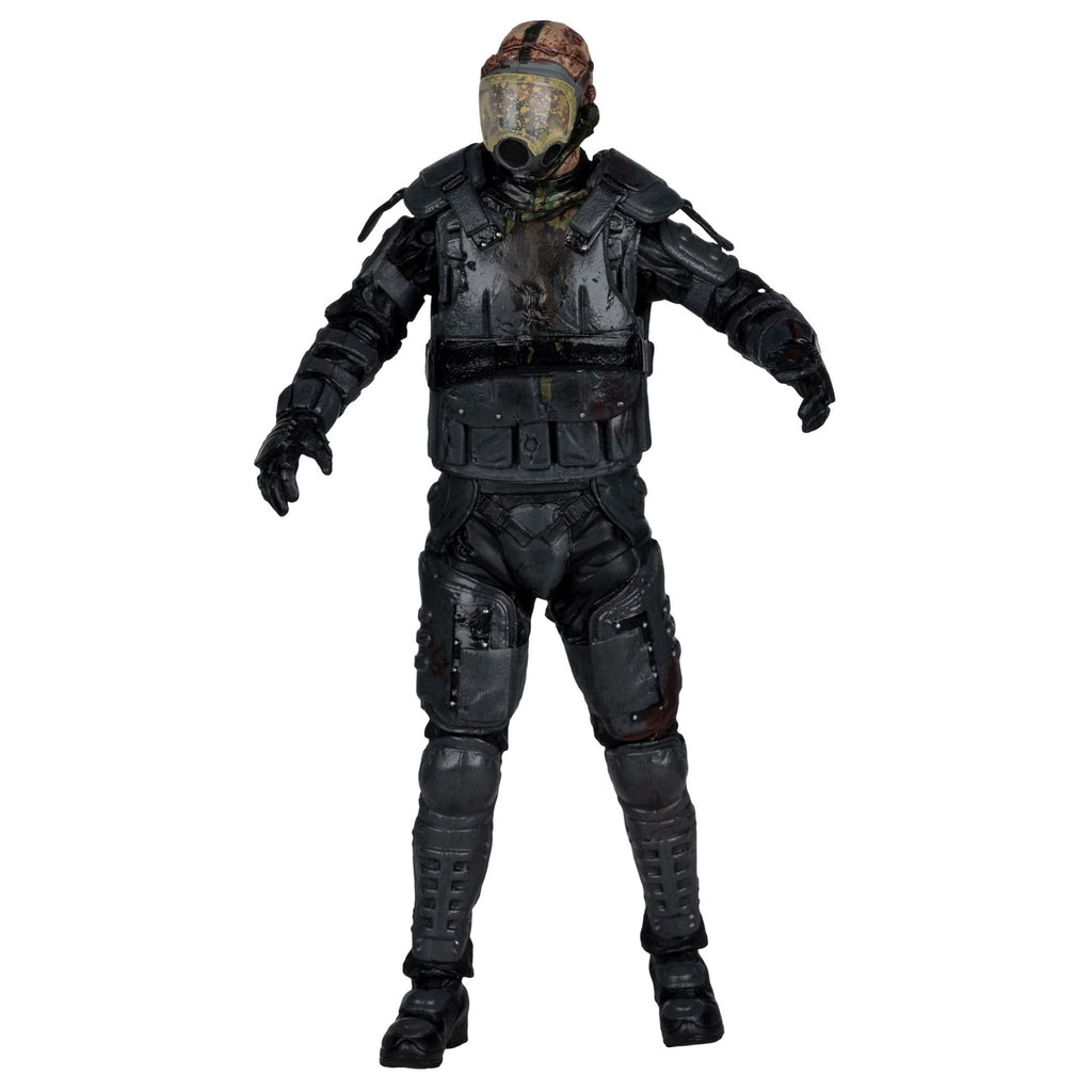Produktbild The Walking Dead Actionfigur Gas Mask Zombie (Season 4) 13 cm