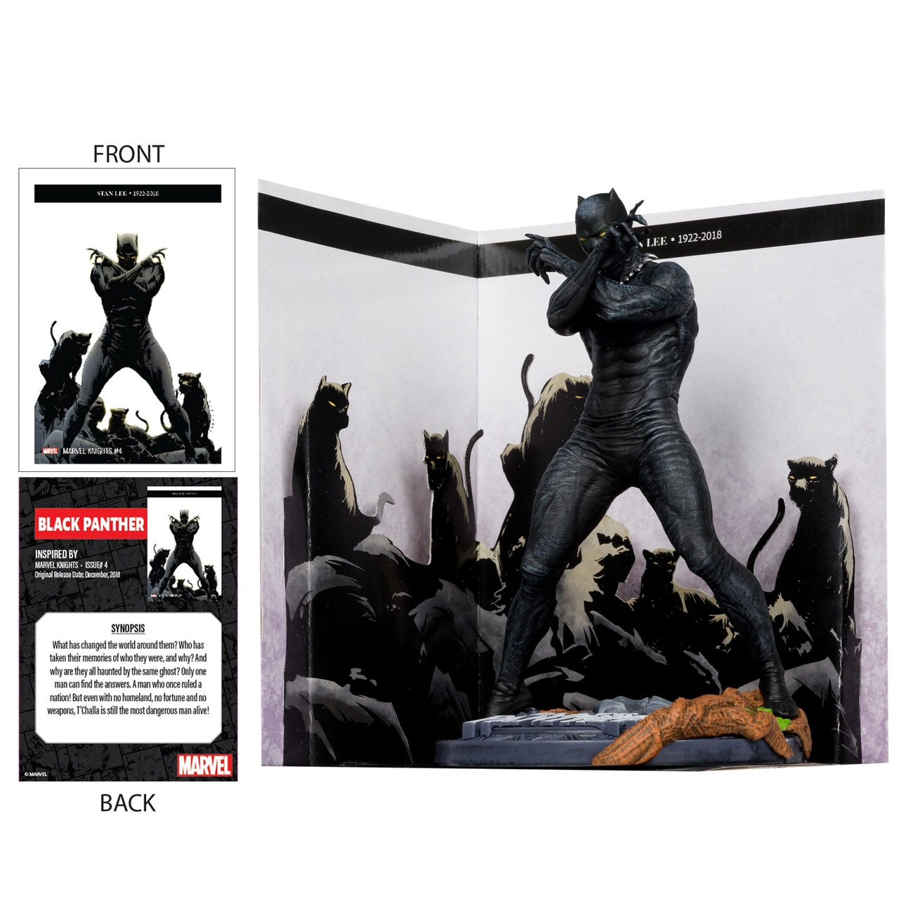 Produktbild Marvel Collection PVC Statue 1/10 Black Panther (Marvel Knights #4) 17 cm