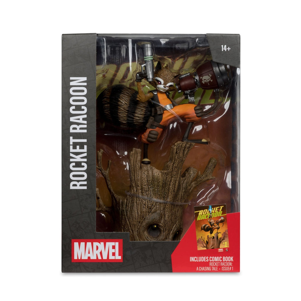 Produktbild Marvel Collection PVC Statue 1/6 Rocket Racoon (Rocket Racoon: A Chasing Tale #1) 18 cm