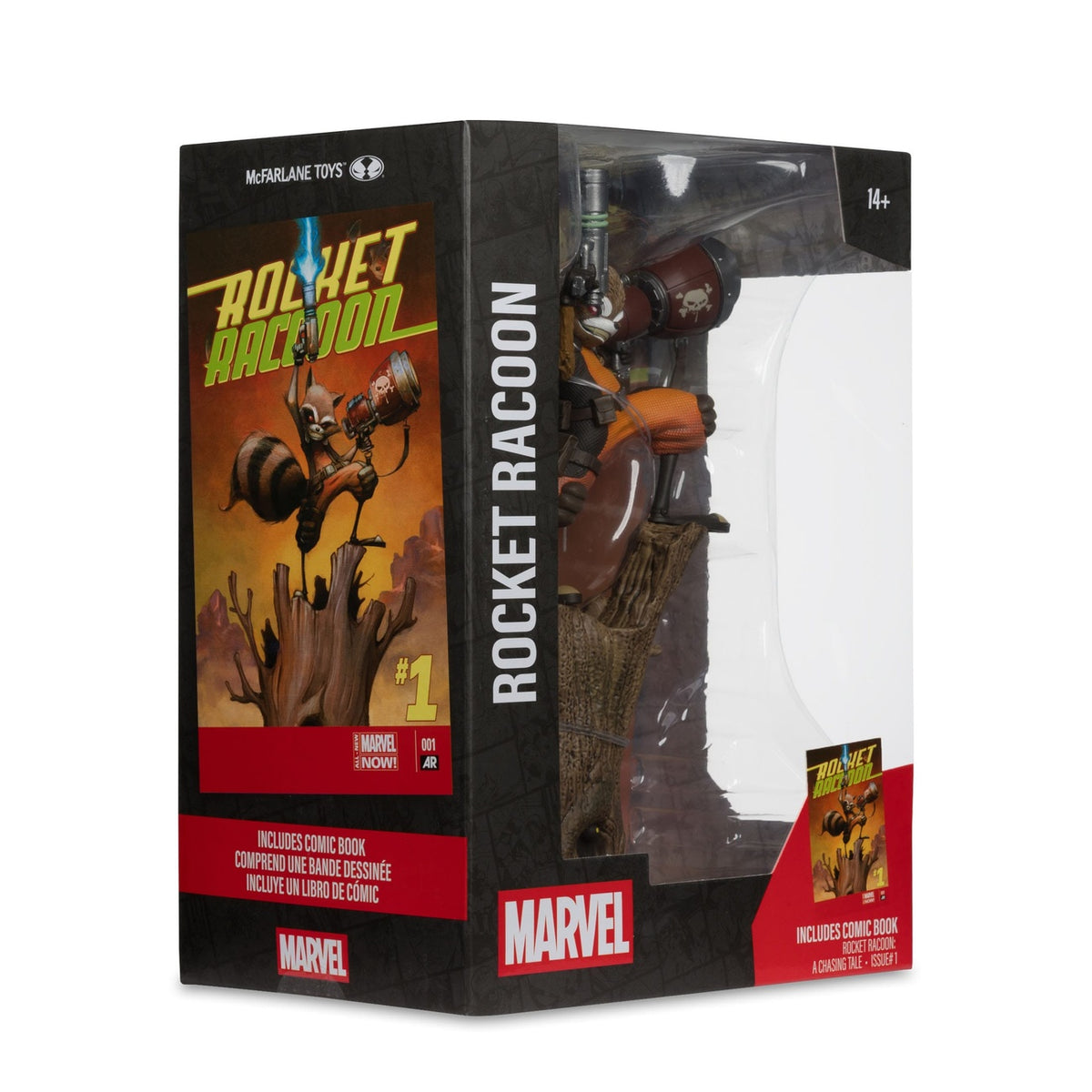 Produktbild Marvel Collection PVC Statue 1/6 Rocket Racoon (Rocket Racoon: A Chasing Tale #1) 18 cm