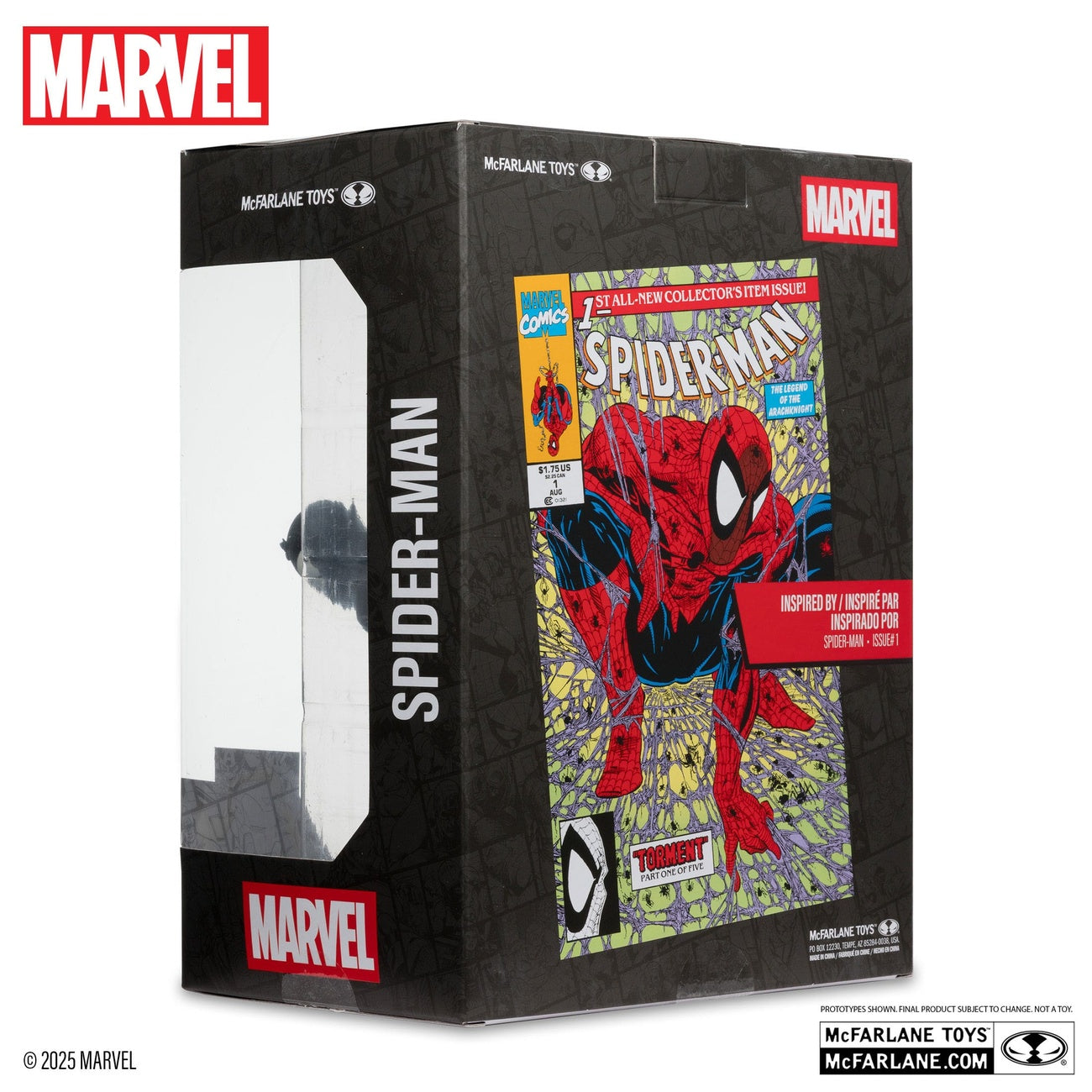 Produktbild Marvel Collection PVC Statue 1/6 Spider-Man (Spider-Man #1)(Black Suit)(Chase) 15 cm