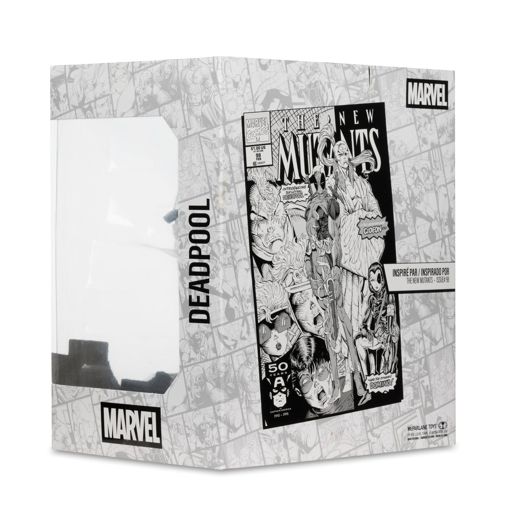 Produktbild Marvel Collection PVC Statue 1/10 Deadpool (The New Mutants #98) (Line Art) (Gold Label) 17 cm