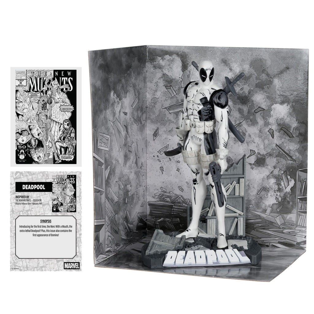 Produktbild Marvel Collection PVC Statue 1/10 Deadpool (The New Mutants #98) (Line Art) (Gold Label) 17 cm