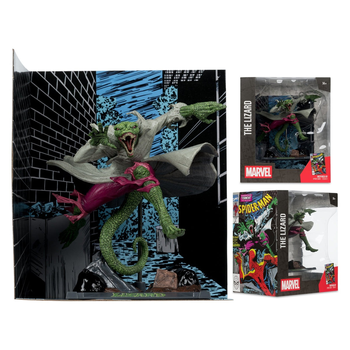Produktbild Marvel Collection PVC Statue 1/10 The Lizard (Spider-Man #2) 15 cm