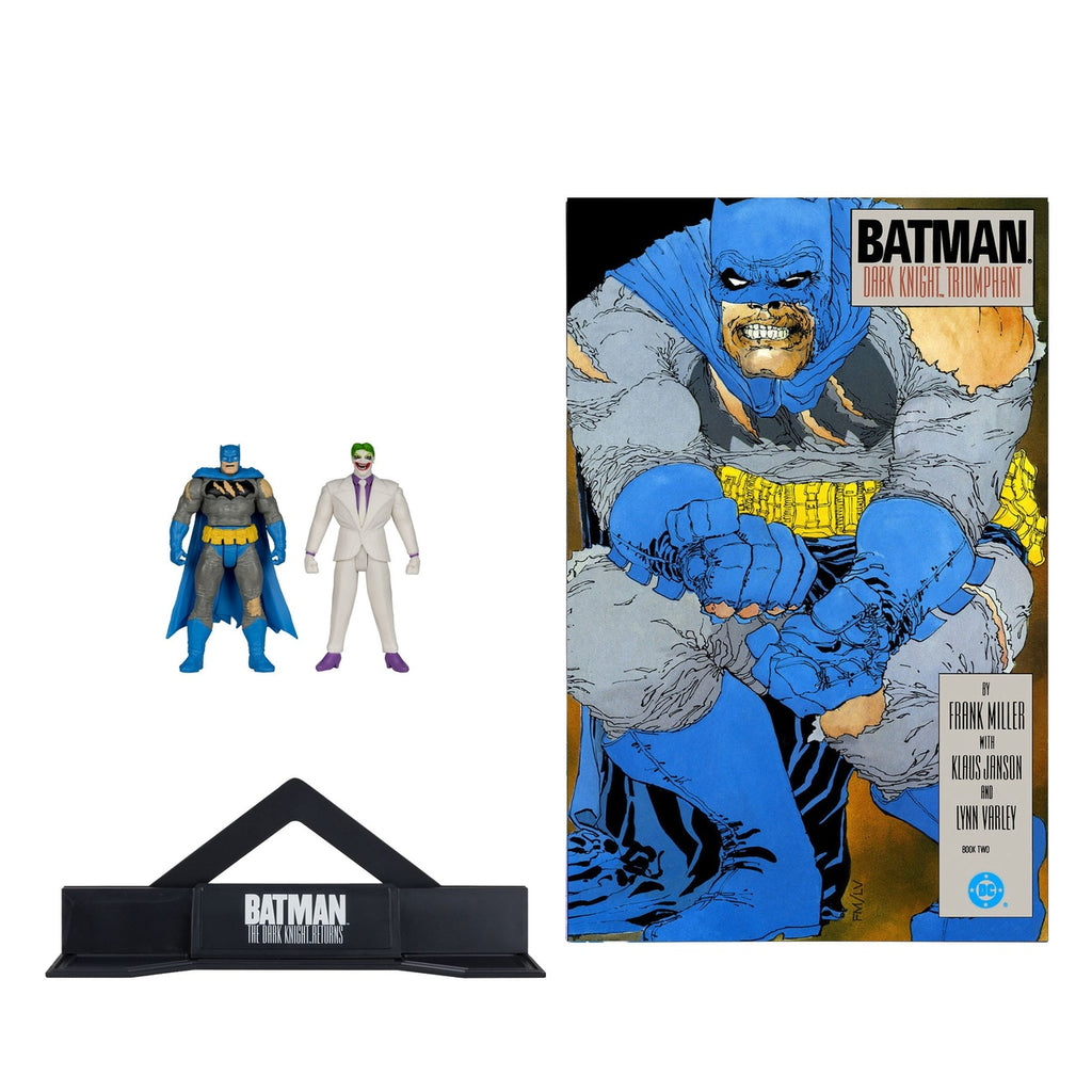 Product image DC Direct Page Punchers Action Figure 2-Pack Batman & The Joker (Batman: The Dark Knight Returns) 8 cm
