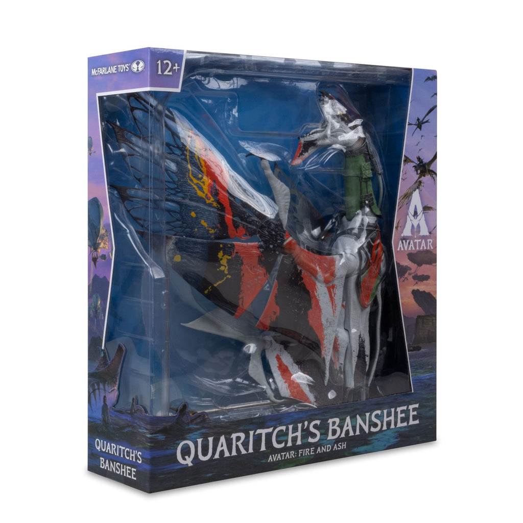Produktbild Avatar: Fire and Ash Actionfigur Quaritch's new Banshee