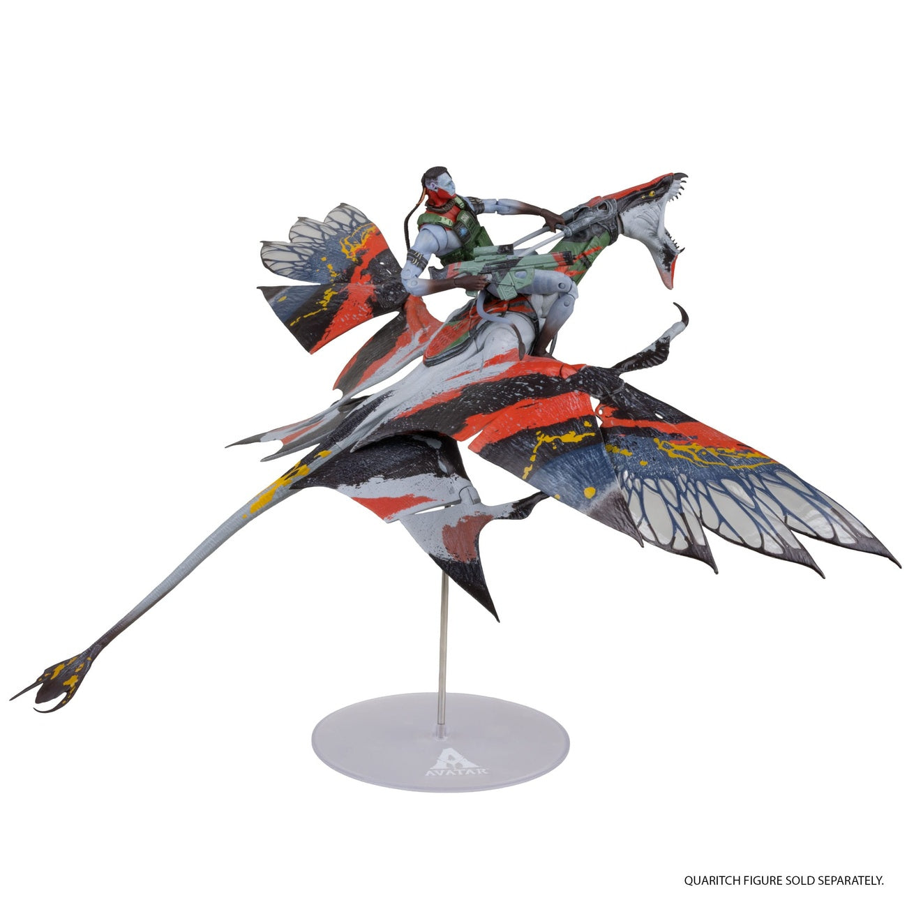Produktbild Avatar: Fire and Ash Actionfigur Quaritch's new Banshee