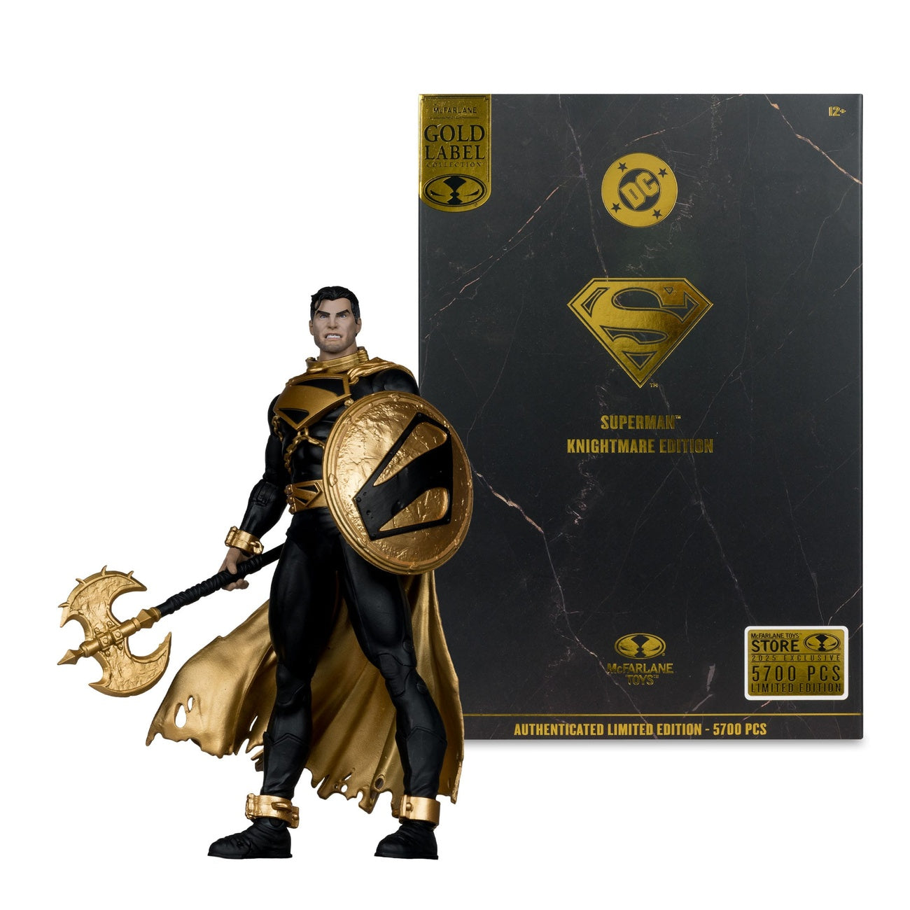 Produktbild DC Multiverse Actionfigur Superman (Future State) (Knightmare) (Gold Label) 18 cm