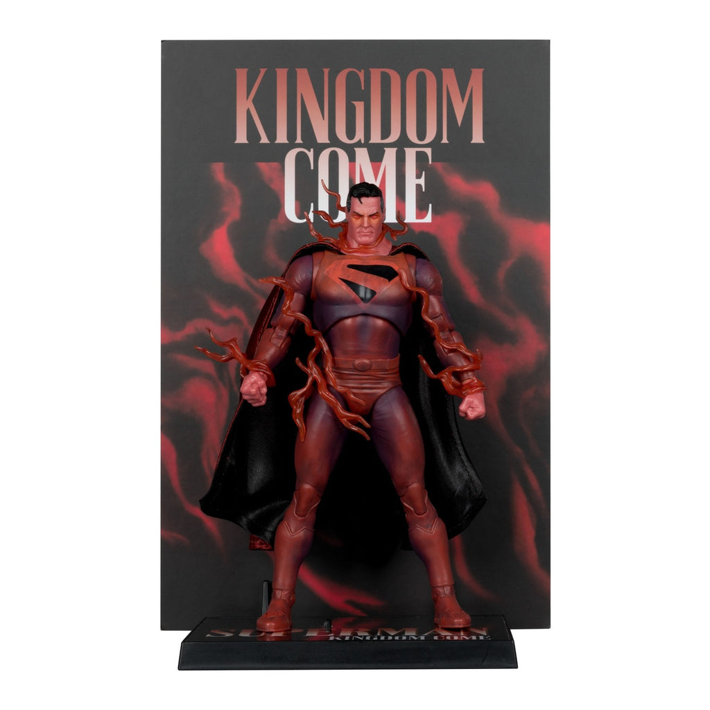 Produktbild DC Multiverse McFarlane Cover Recreations Actionfigur Superman (Kingdom Come) (Gold Label) 18 cm