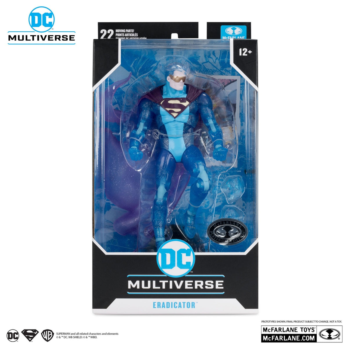 Produktbild Return of Superman DC Multiverse Actionfigur Eradicator (Platinum Edition) 18 cm