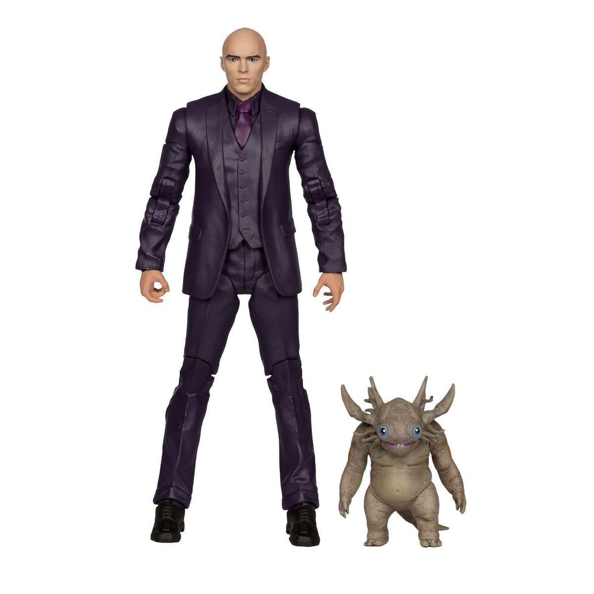 Produktbild Superman (2025) DC Multiverse Deluxe Actionfigur Lex Luthor with Baby Kaiju (Deluxe Theatrical Edition) 18 cm
