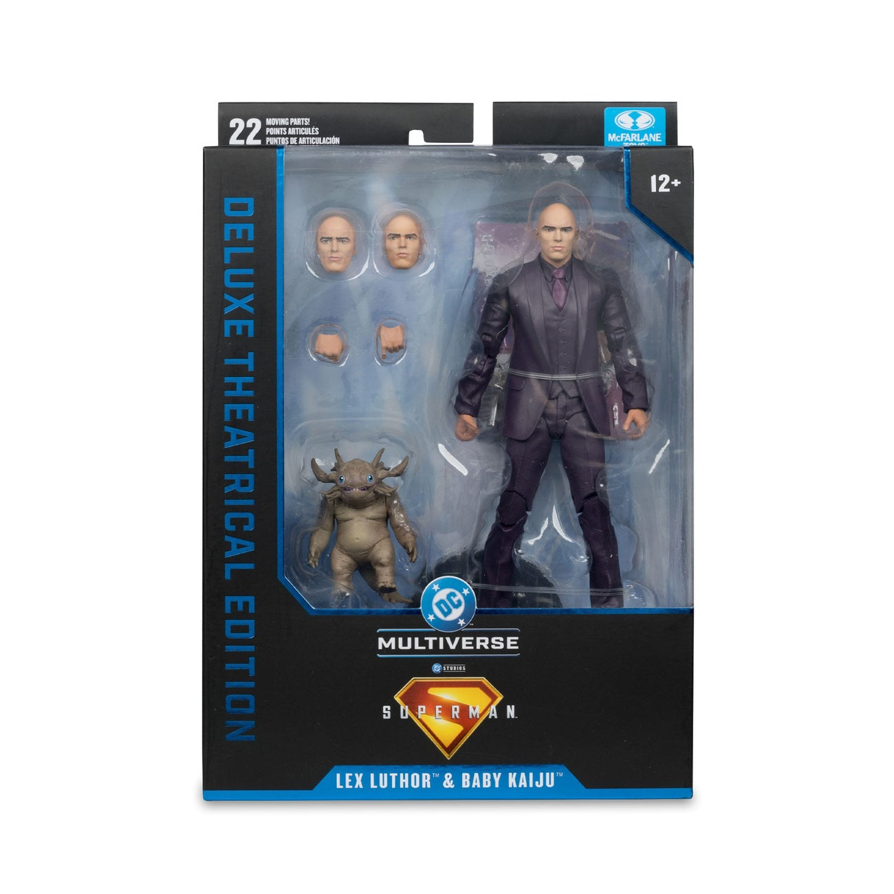 Produktbild Superman (2025) DC Multiverse Deluxe Actionfigur Lex Luthor with Baby Kaiju (Deluxe Theatrical Edition) 18 cm