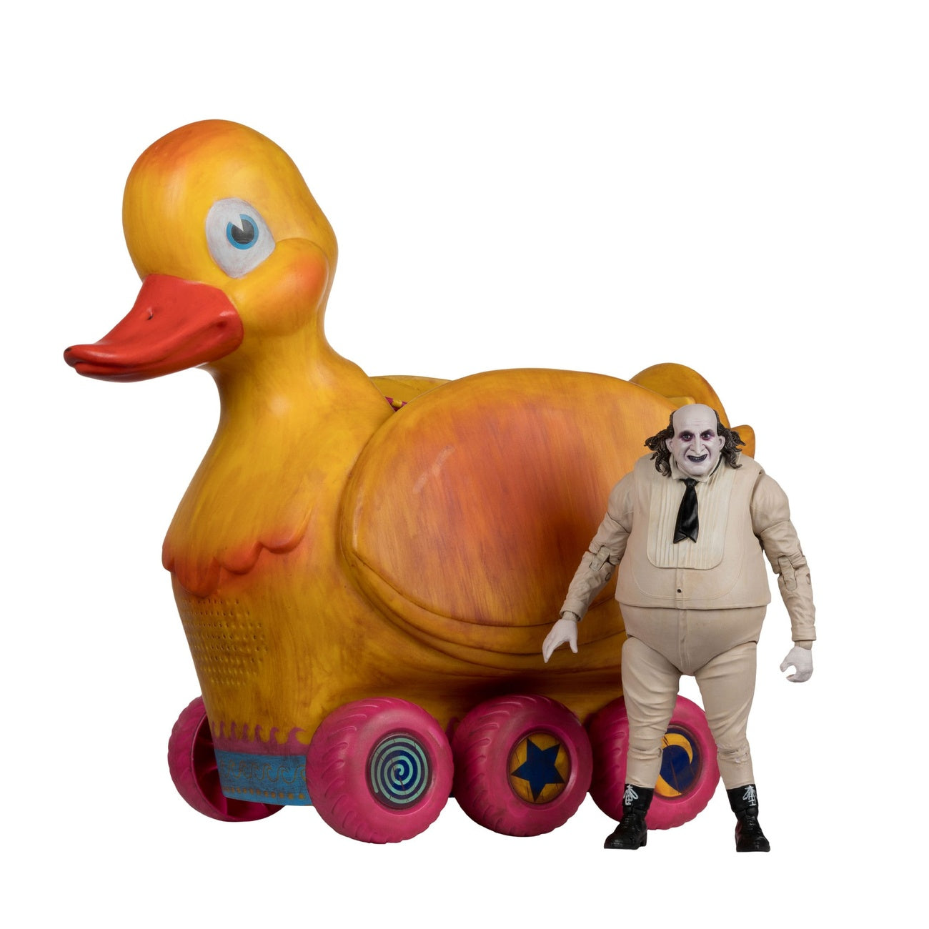 Produktbild Batmans Rückkehr DC Multiverse Fahrzeug mit Actionfigur The Duck & Penguin 24 cm