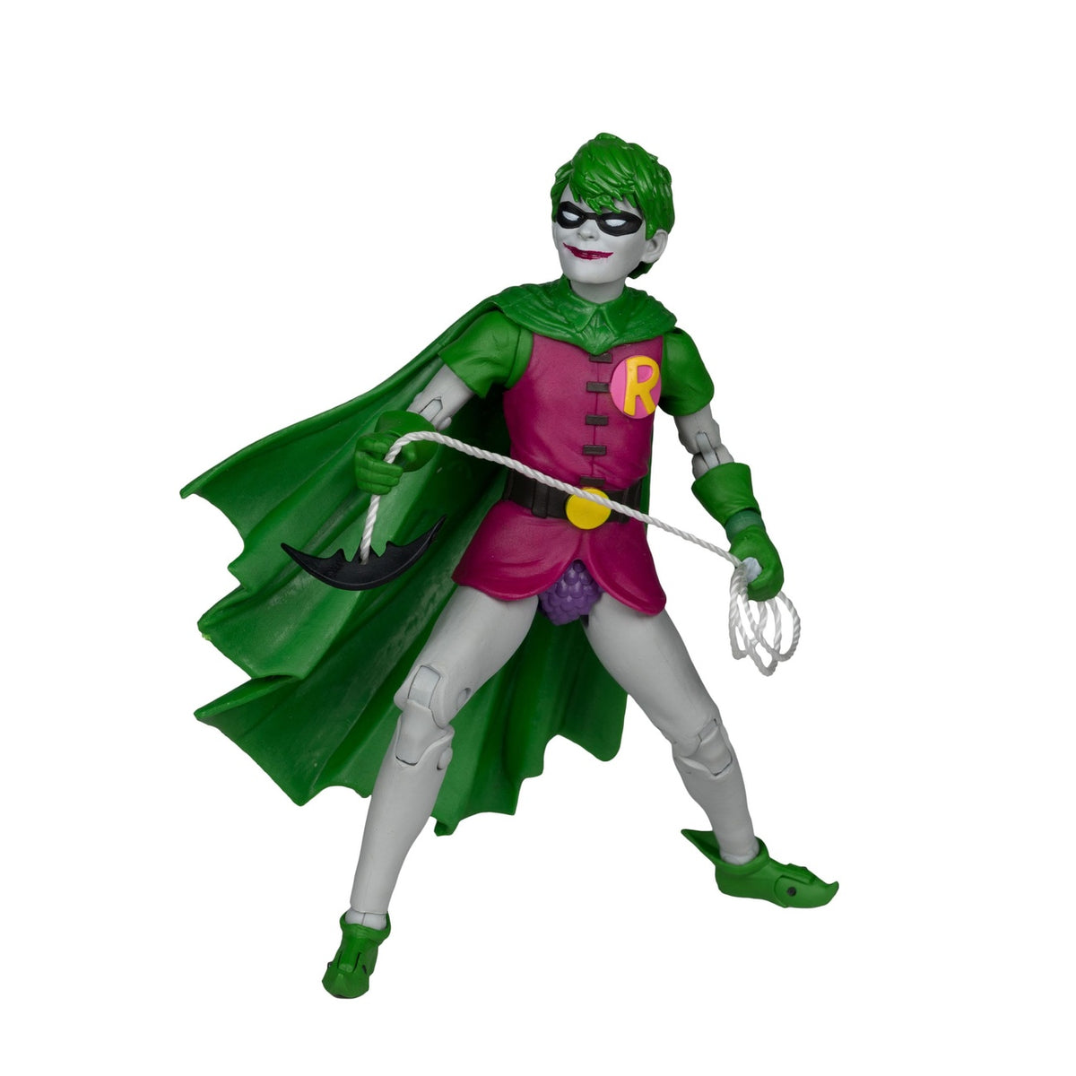 Produktbild DC Rebirth DC Multiverse Actionfigur Robin (Dick Grayson) (Jokerized) (Gold Label) 18 cm