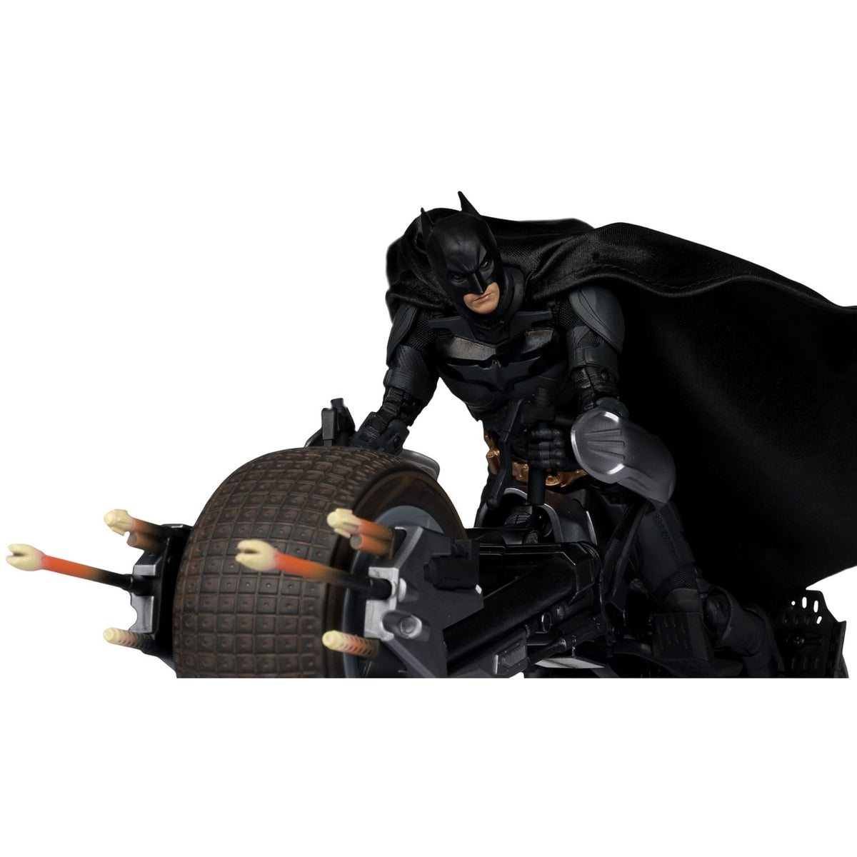 Produktbild The Dark Knight DC Multiverse Actionfigur mit Fahrzeug Batman & The Batpod 18 cm