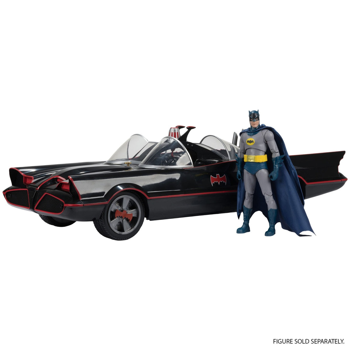 Produktbild Batman (1966) DC Multiverse Fahrzeug Batmobil 53 cm