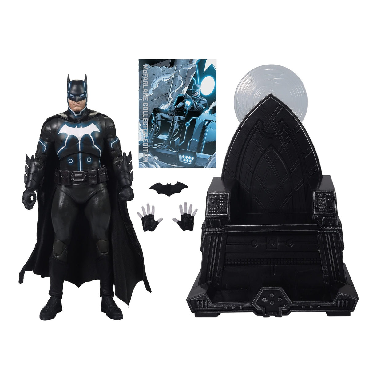 Produktbild DC Multiverse McFarlane Collector Edition Actionfigur #47 Batman & Mobius Chair (Darkseid War) 18 cm
