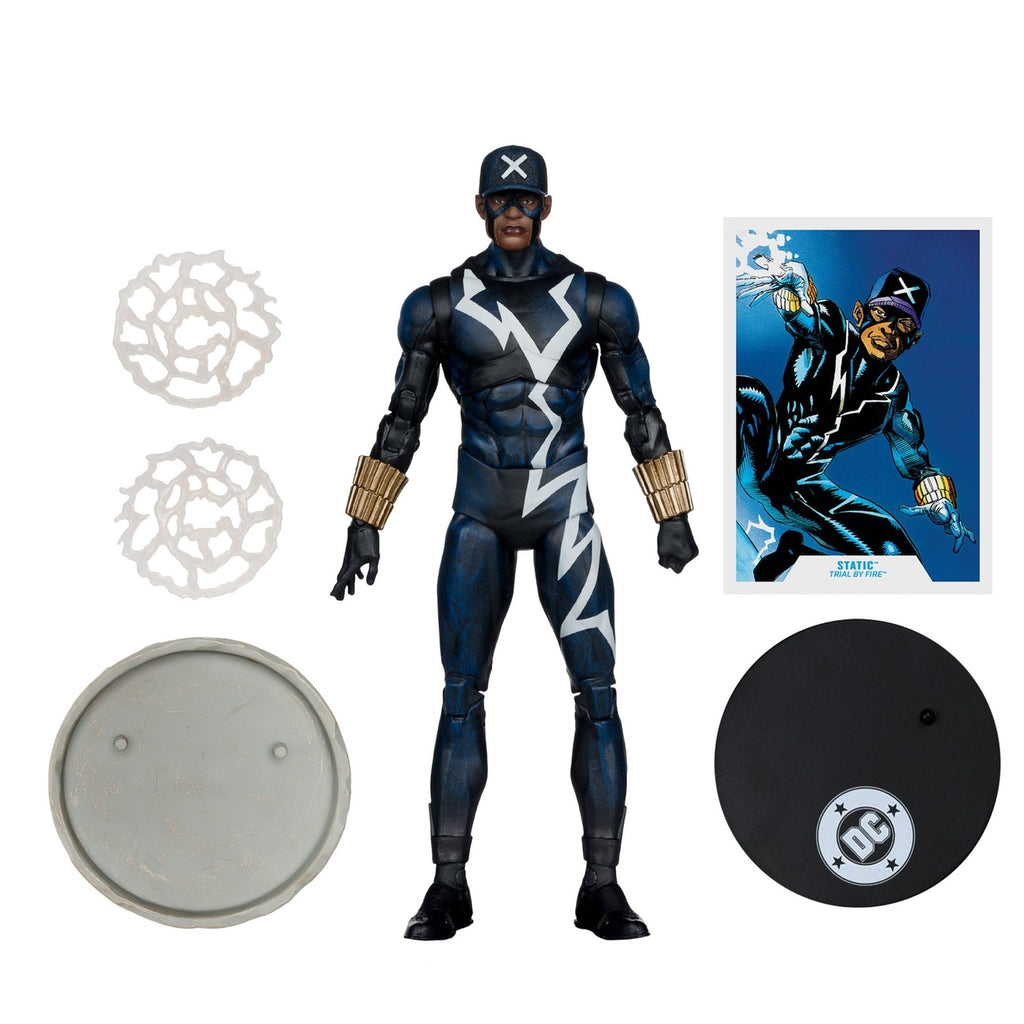 Product image DC Multiverse Action Figure Static Shock (Trial by Fire) (Gold Label) 18 cm