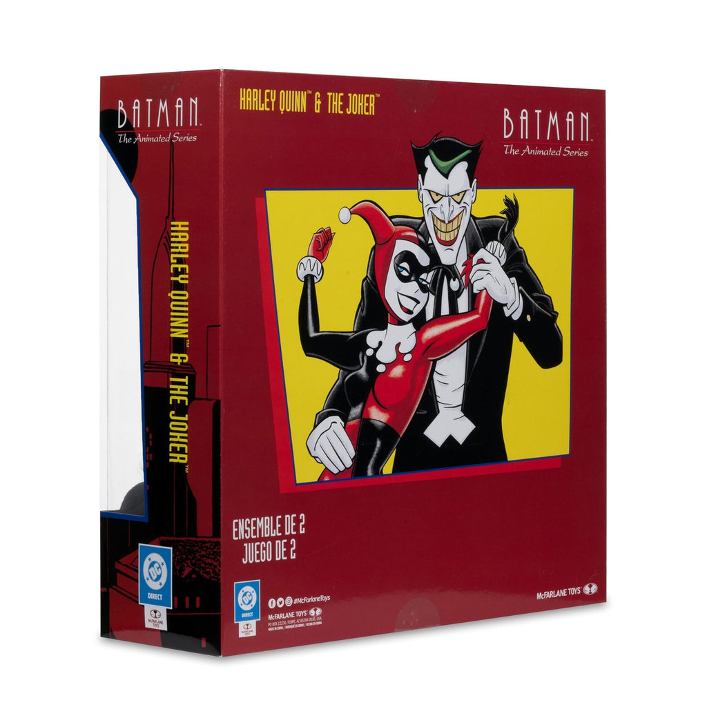 Produktbild Batman: The Animated Series DC Direct Actionfiguren Harley Quinn & The Joker (Mad Love) (Gold Label) 18 cm