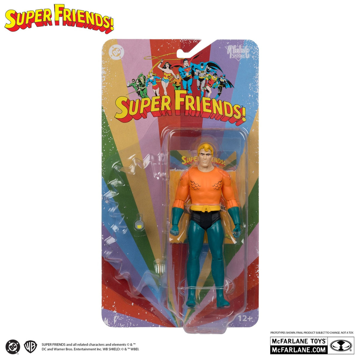 Produktbild DC Retro Super Friends Actionfigur Aquaman 15 cm