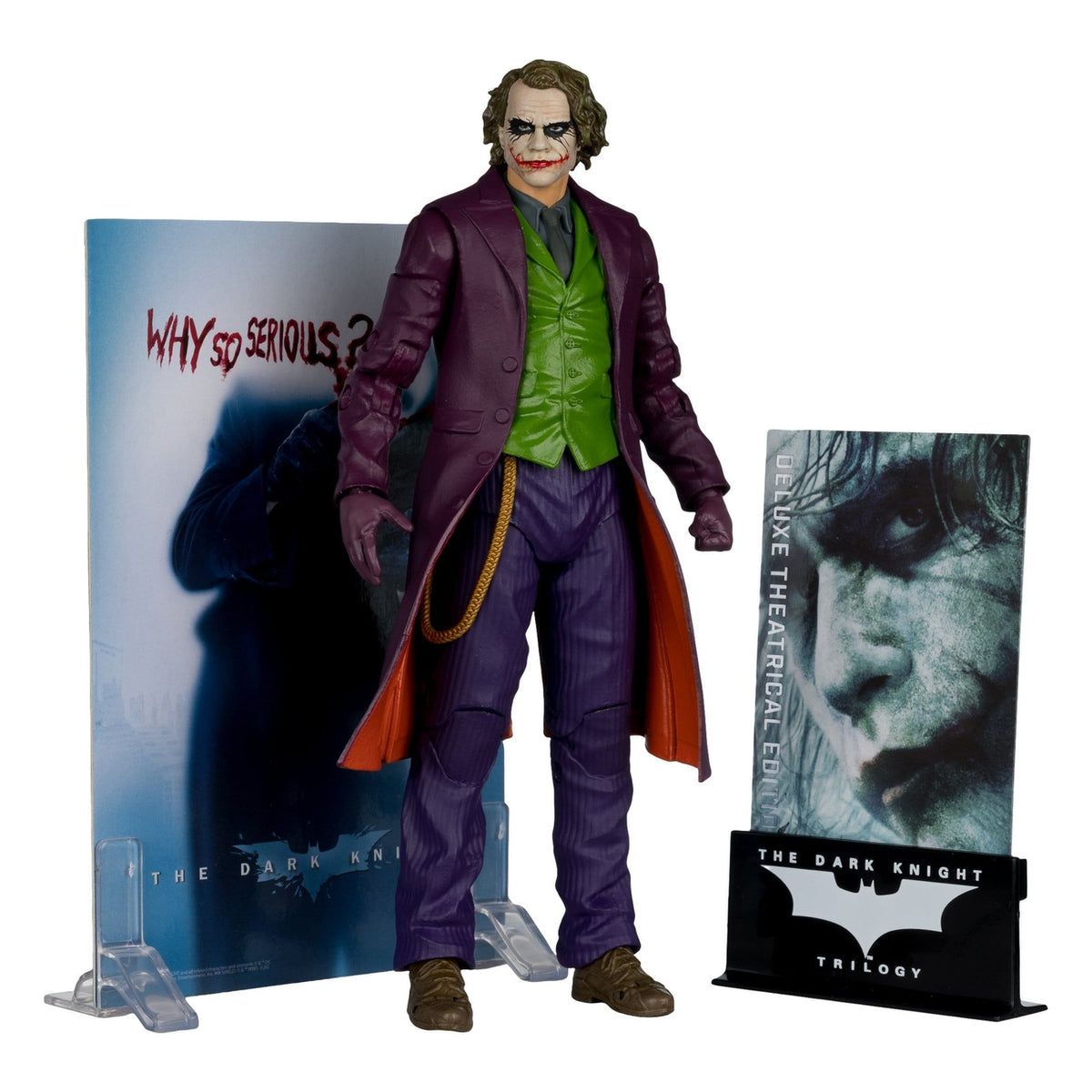 Produktbild The Dark Knight DC Multiverse Deluxe Theatrical Edition Actionfigur Joker 18 cm