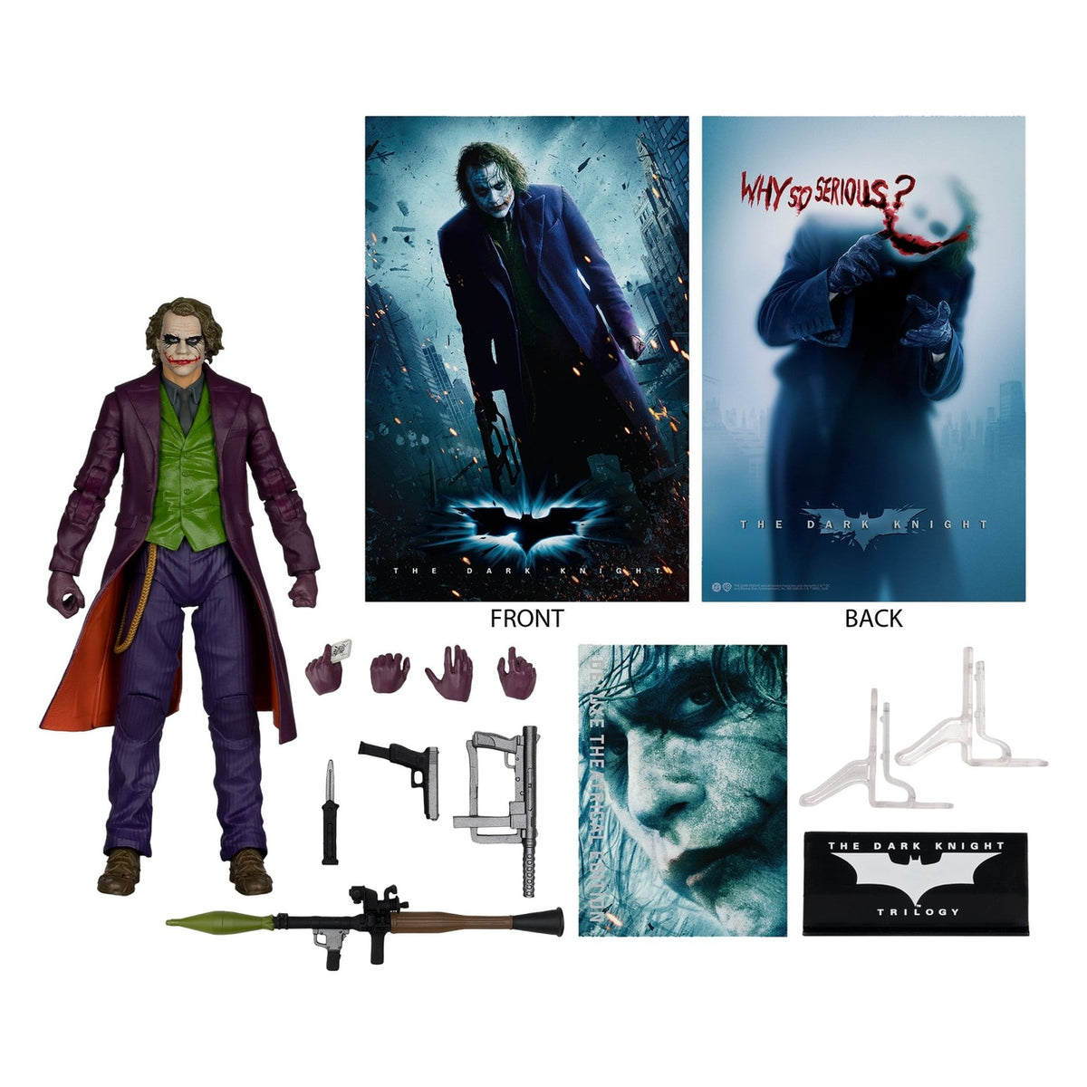 Produktbild The Dark Knight DC Multiverse Deluxe Theatrical Edition Actionfigur Joker 18 cm
