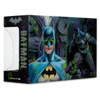 Produktbild Batman DC Direct Mini-Replik 1/3 2er-Pack Batman Masken Hush & Knightfall (Jokerized) (Gold Label) 18 cm