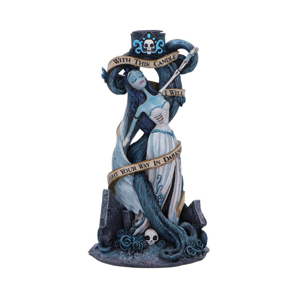 Produktbild Corpse Bride - Hochzeit mit einer Leiche Kerzenständer With This Candle Vow 19 cm