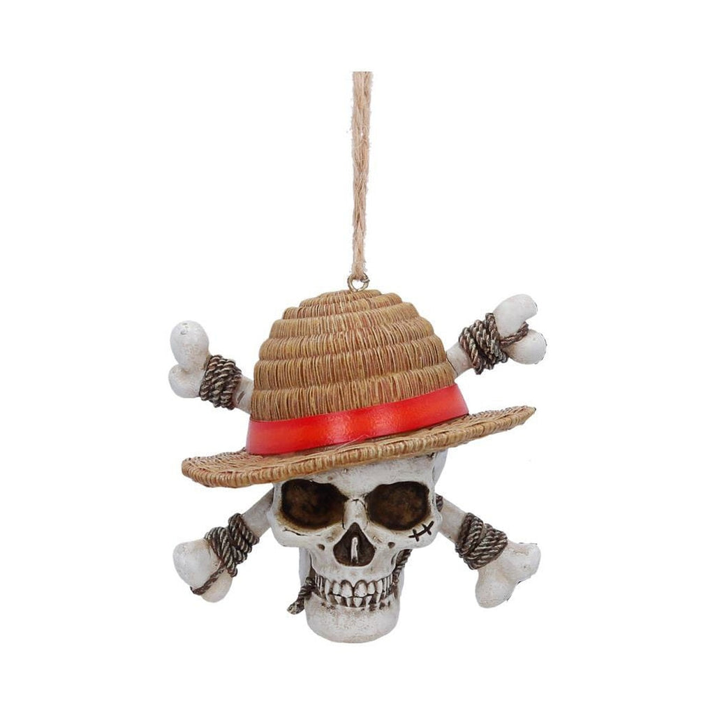 One Piece Christbaumanhänger Luffy Jolly Roger 7 cm