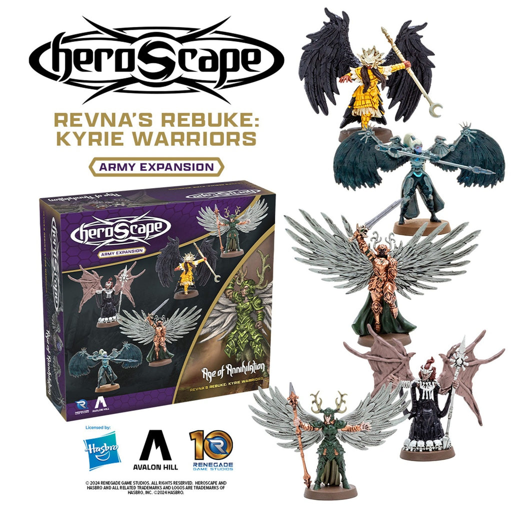 Produktbild Heroscape Erweiterung Revna's Rebuke: Kyrie Warriors Army *Englische Version*