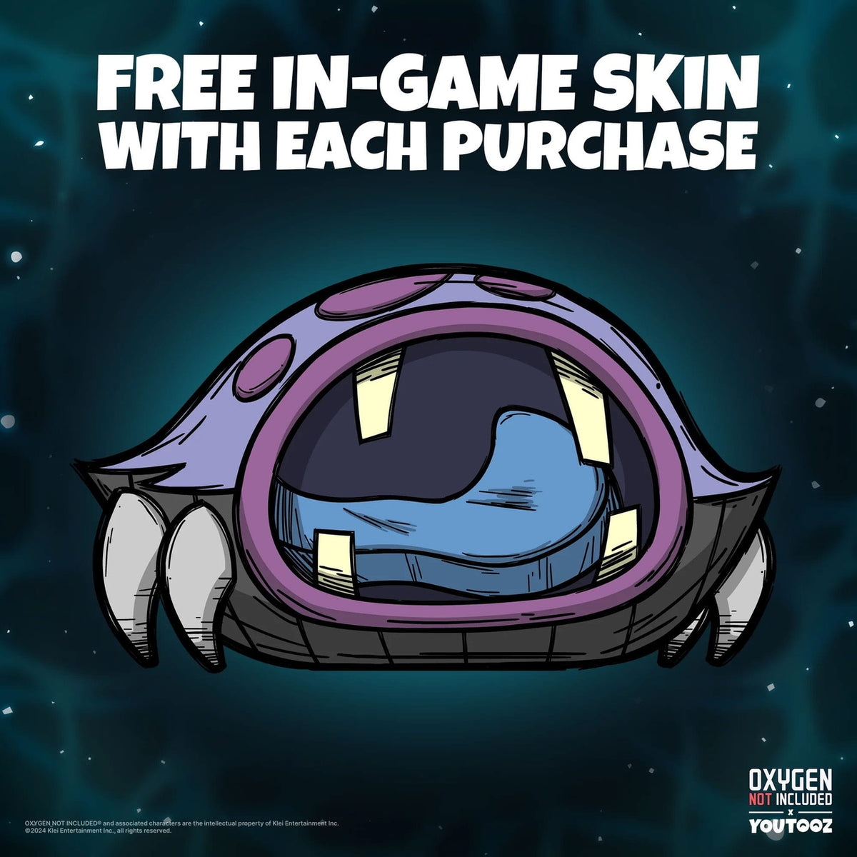 Produktbild Oxygen Not Included Plüschfigur Hatch Shoulder Rider 15 cm