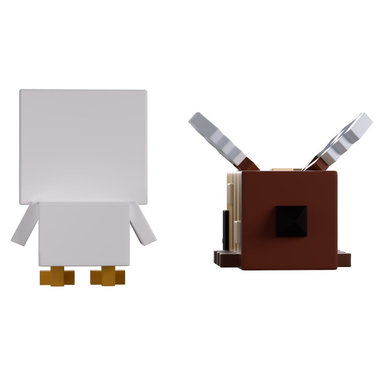 Produktbild Minecraft Vinyl Figuren Bee and Chicken Monitor Buddiez