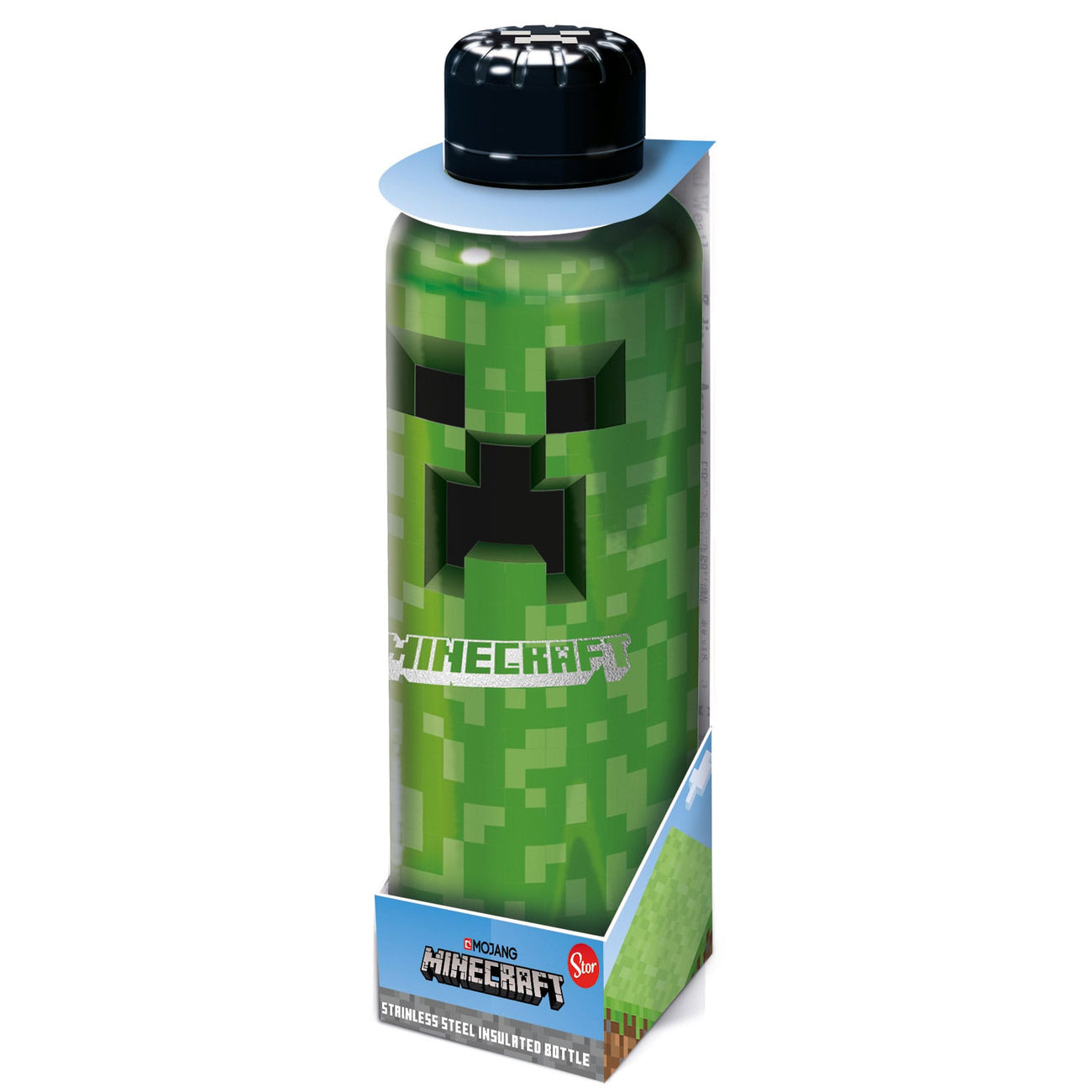 Produktbild Minecraft Edelstahl-Trinkflasche Creeper