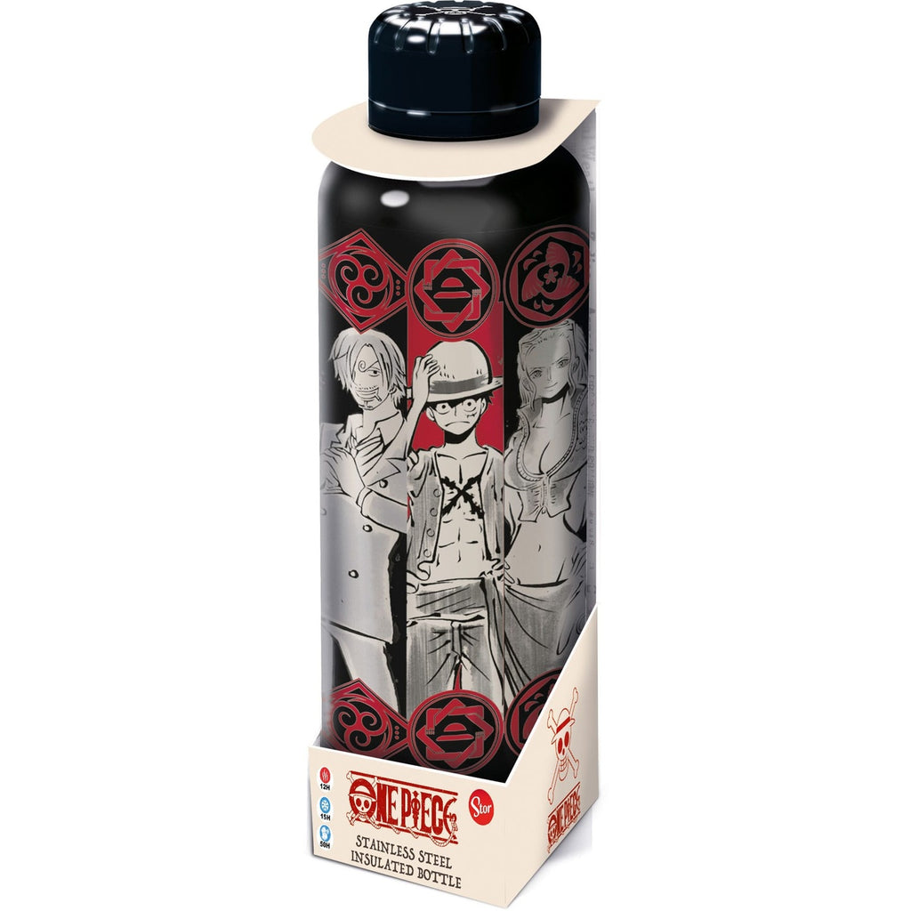 One Piece Edelstahl-Trinkflasche Character