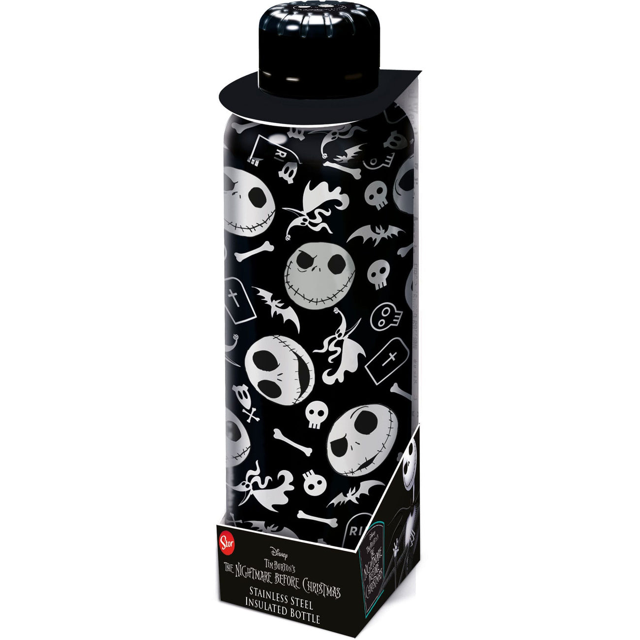Produktbild Nightmare before Christmas Edelstahl-Trinkflasche Logo
