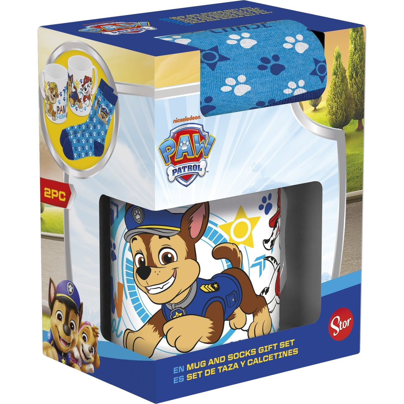 Produktbild Paw Patrol Tasse & Socken Set Icons