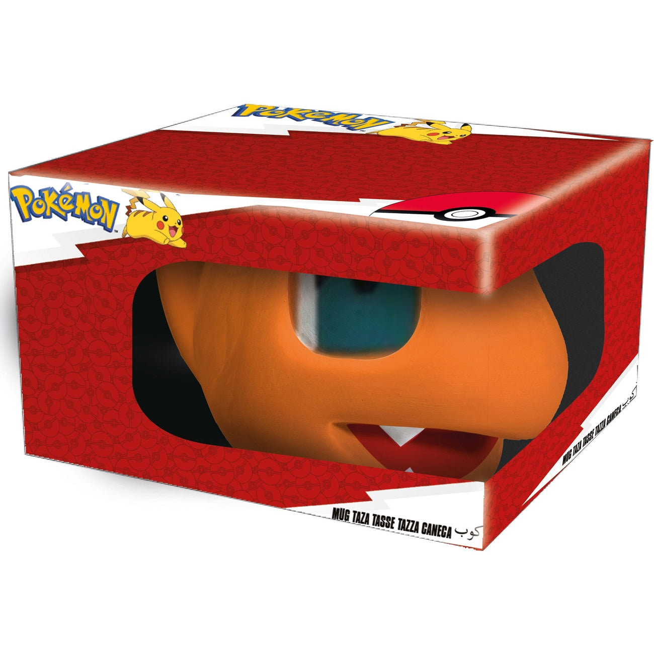 Produktbild Pokémon 3D Tasse Glumanda 385 ml