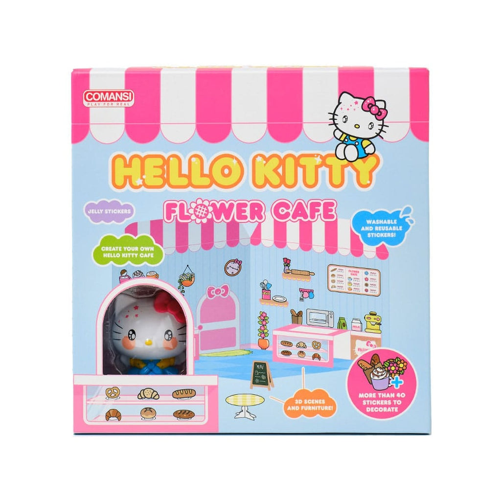 Hello Kitty and Friends Minifigur Sticker House Hello Kitty Flower Café