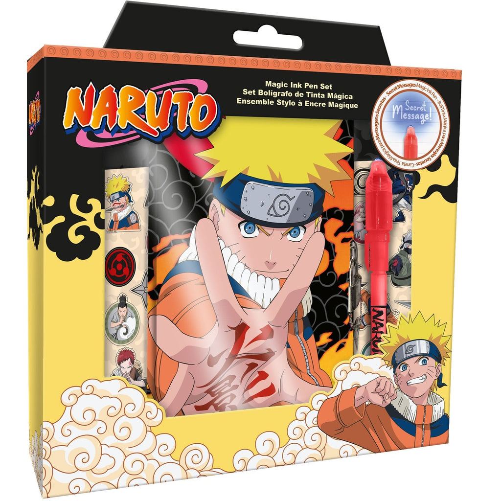 Naruto Tagebuch Set mit Schloss