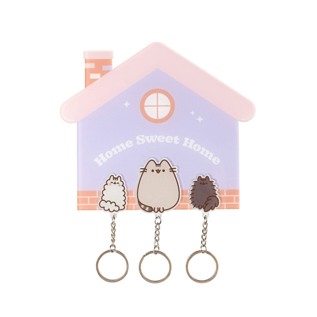 Produktbild Pusheen Schlüsselbrett inkl. 3 Schlüsselanhänger