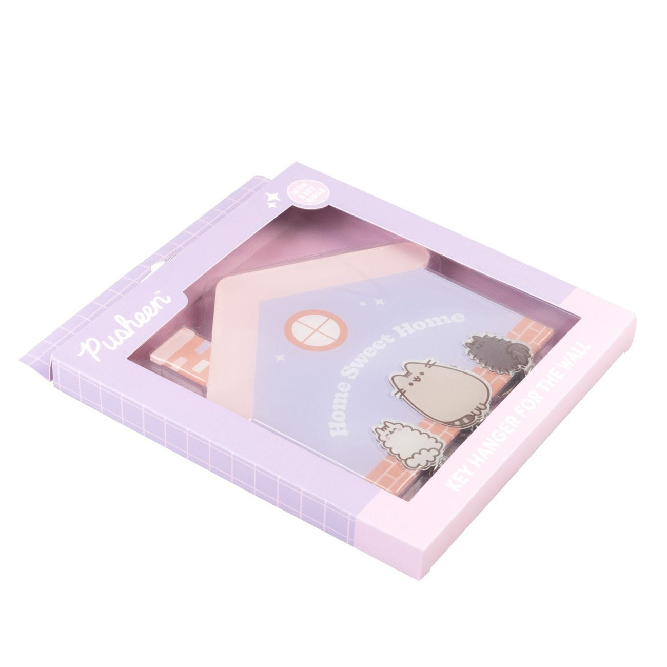 Produktbild Pusheen Schlüsselbrett inkl. 3 Schlüsselanhänger