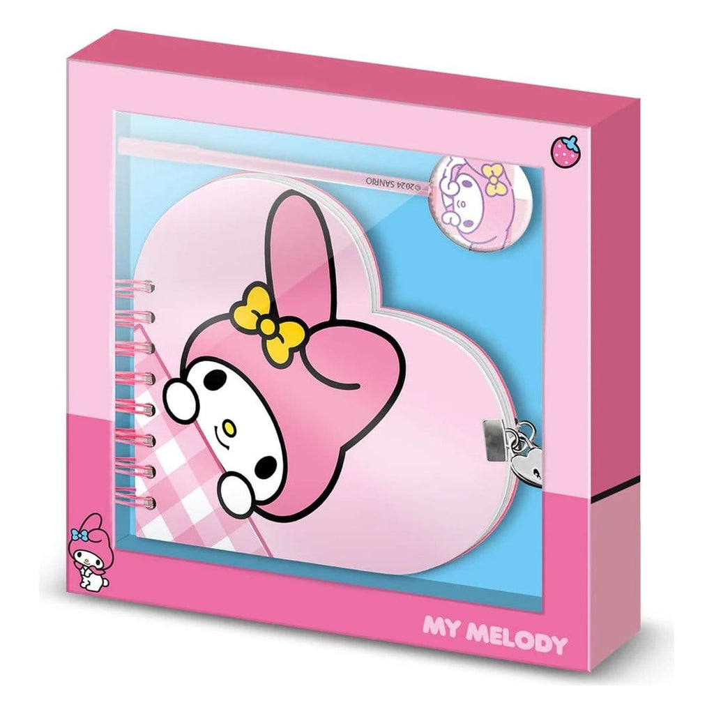 Hello Kitty Notizbuch mit Kugelschreiber Geschenk-Set My Melody