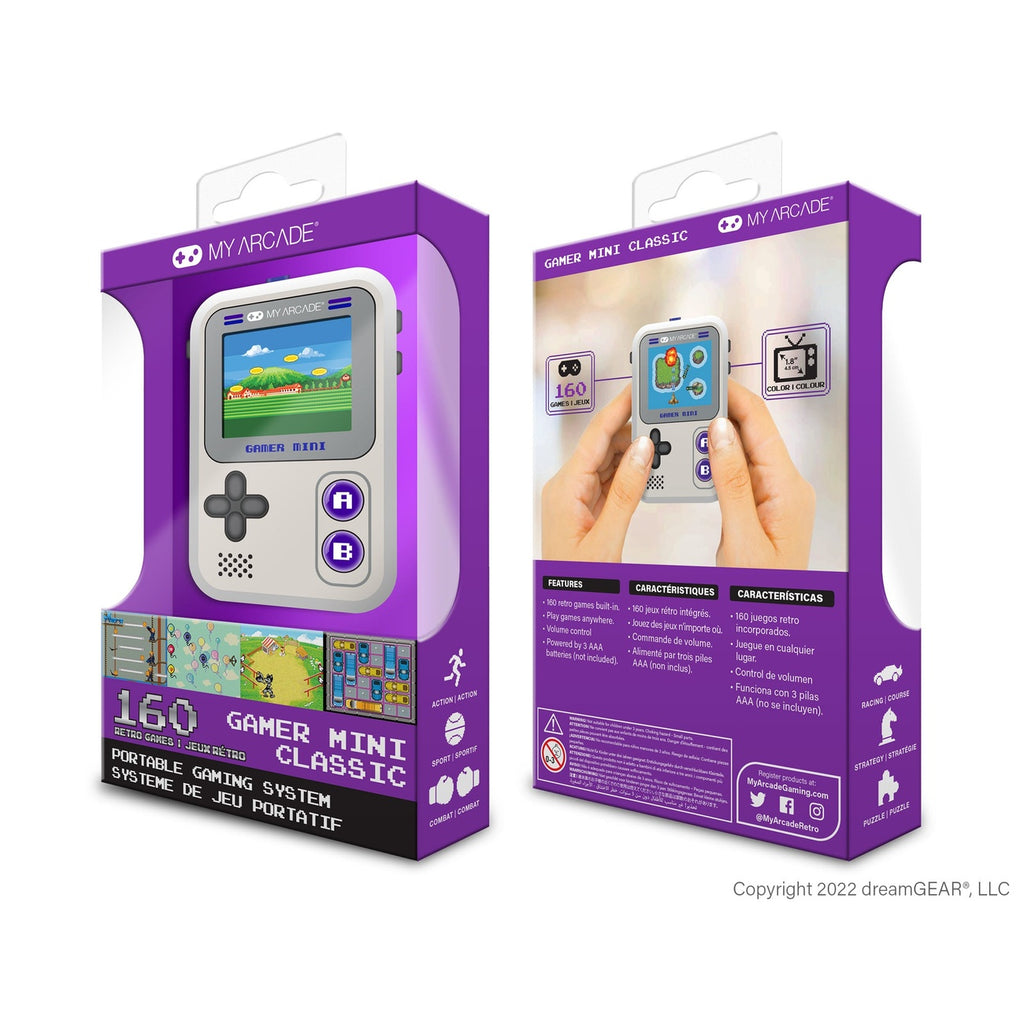 Produktbild My Arcade tragbare Spielkonsole Gamer Mini Classic