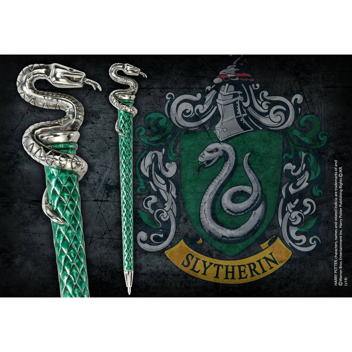 Produktbild Harry Potter - Hogwarts Slytherin Kugelschreiber