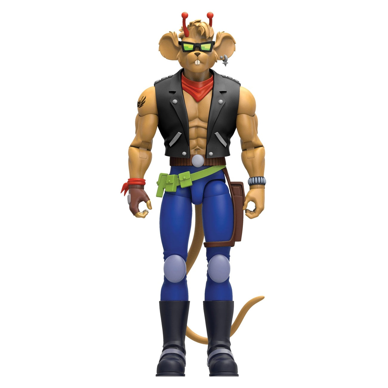 Produktbild Biker Mice From Mars Actionfigur Throttle 18 cm